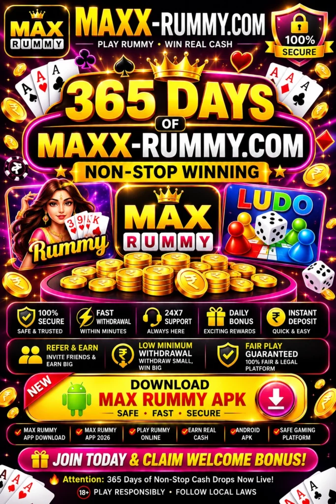 MAX RUMMY APK